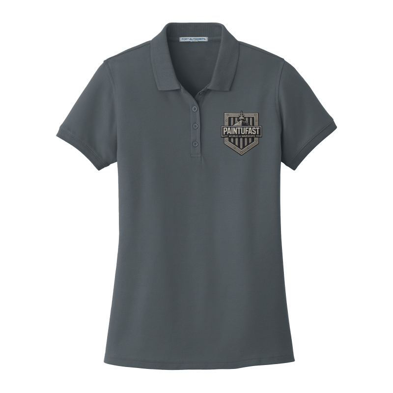PaintUFast Ladies Logo Polo – Classic Fit Core Pique Shirt