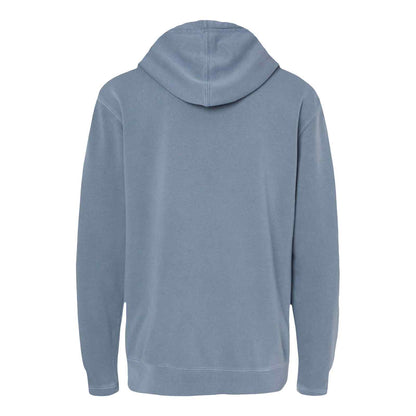 PaintUFast "Chasing Dubs" Midweight Pigment-Dyed Hoodie – Vintage Blue