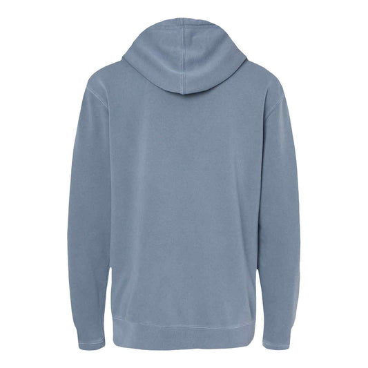 PaintUFast "Chasing Dubs" Midweight Pigment-Dyed Hoodie – Vintage Blue