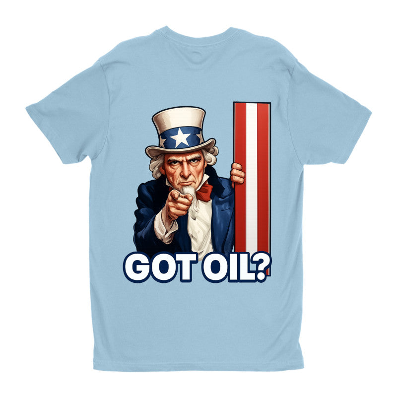 Got Oil? Uncle Sam T-Shirt – Fitted Premium Tee for Gamers